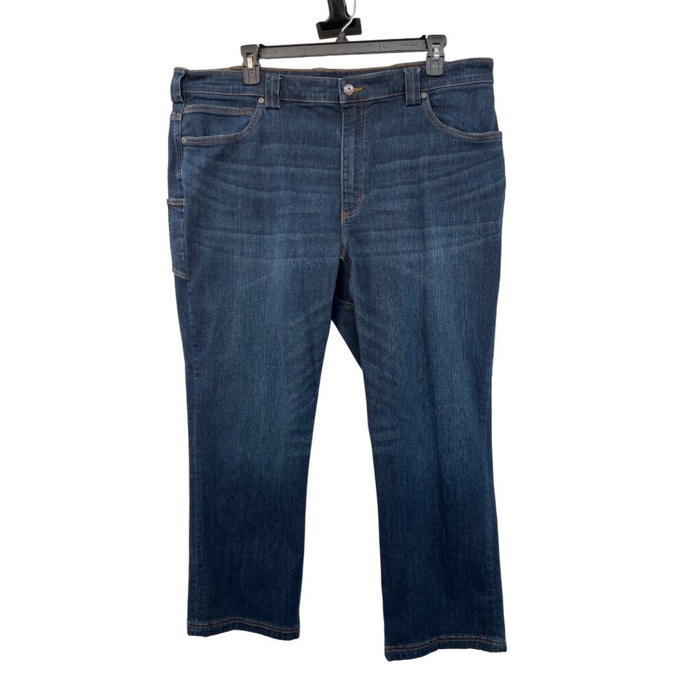Duluth Trading D Flex Ballroom Jeans 42x30 Used Relaxed 36336